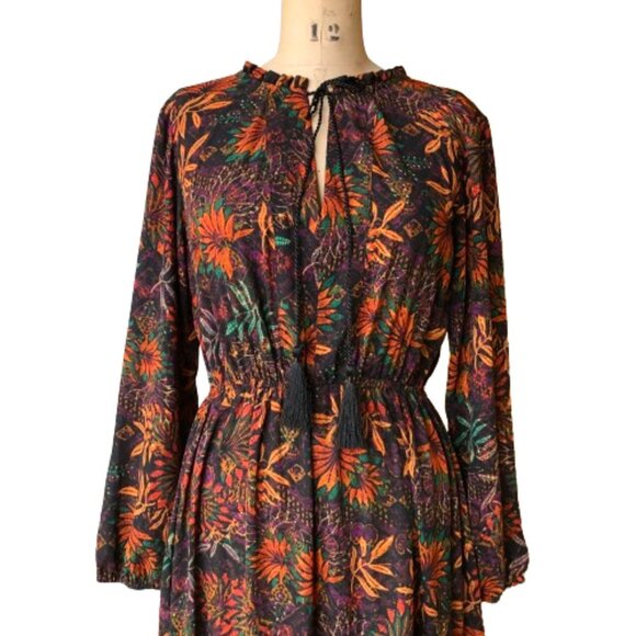 🌼 host pick 🌼 H&M boho maxi tiered floral dress - Picture 6 of 16